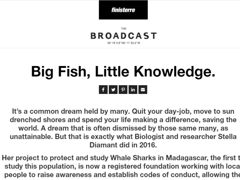 Big Fish, Little Knowledge